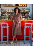 MINUU by SOURLOULOU POLKA DOT SHIRT DRESS