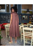 MINUU by SOURLOULOU POLKA DOT SHIRT DRESS