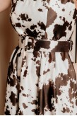 Φόρεμα με animal print 