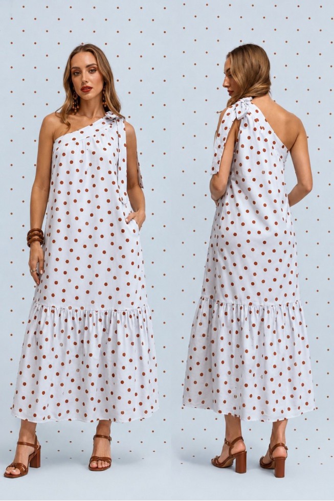 MINUU by SOURLOULOU POLKA DRESS 