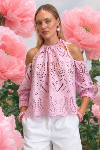 MINUU BY SOURLOULOU ΚΗΠΟΥΡ ΤΟΠ OFF-SHOULDER