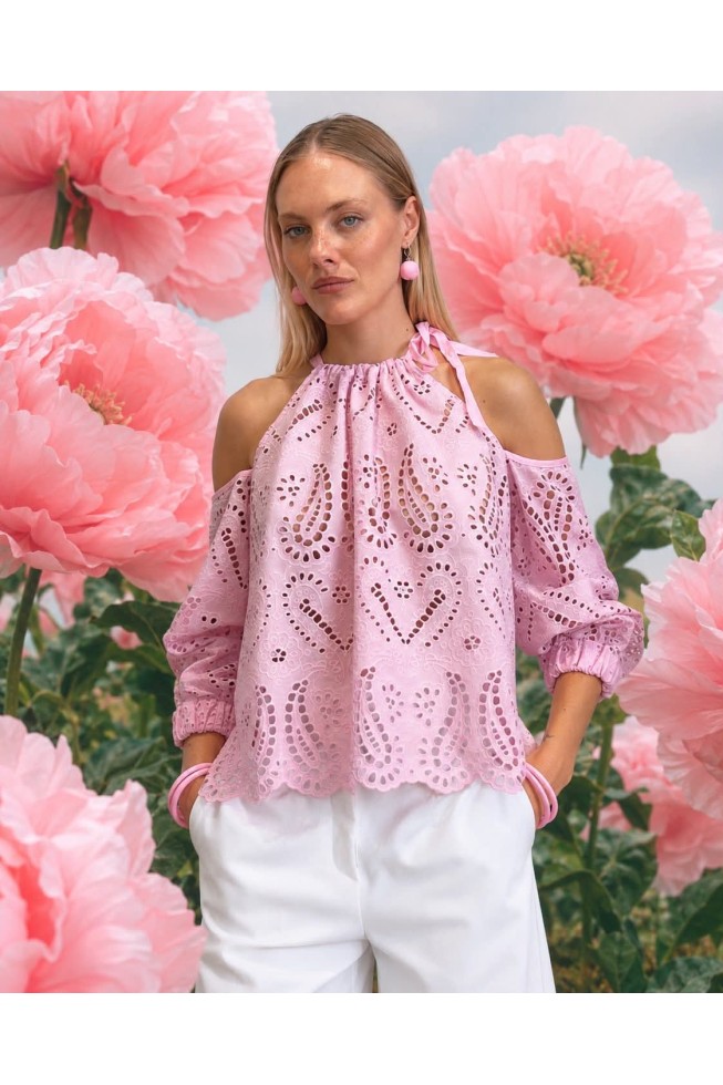 MINUU BY SOURLOULOU ΚΗΠΟΥΡ ΤΟΠ OFF-SHOULDER