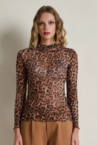 LEOPARD ΤΟΥΛΙΝΟ ΤΟΠ