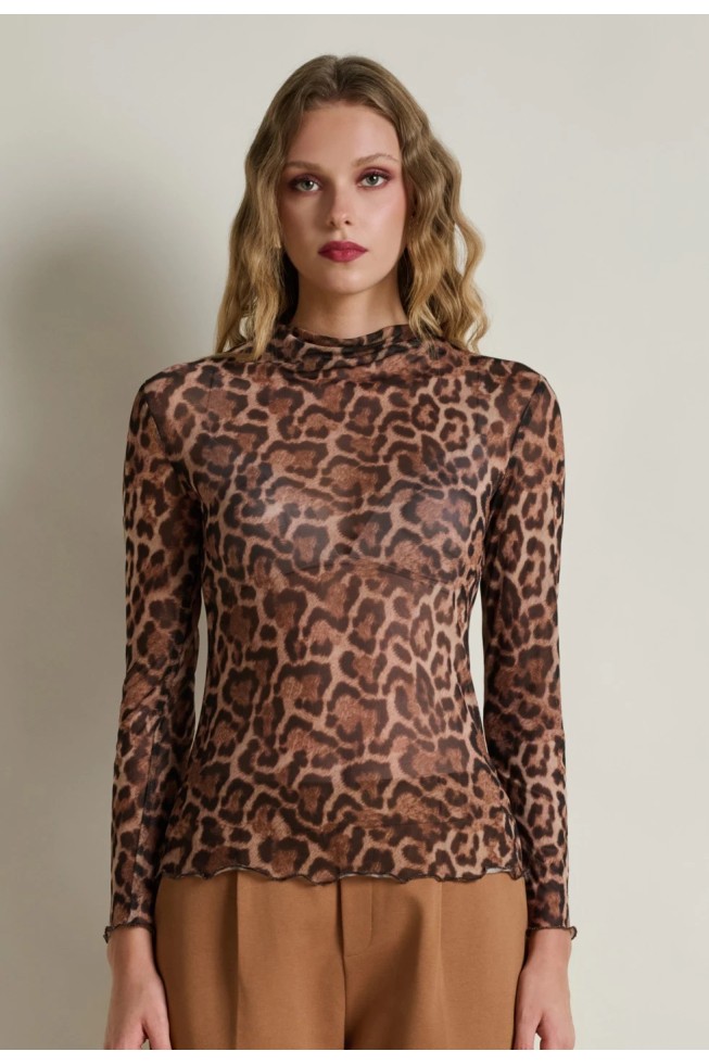 LEOPARD ΤΟΥΛΙΝΟ ΤΟΠ LEOPARD ΤΟΥΛΙΝΟ ΤΟΠ