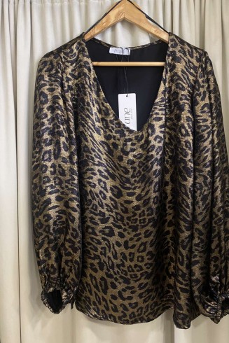 ΜΠΛΟΥΖΑ LEOPARD ΜΠΛΟΥΖΑ LEOPARD