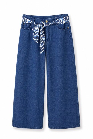 PASSAGER DENIM WIDE ΠΑΝΤΕΛΟΝΙ ΜΕ ΔΕΤΗ ΕΜΠΡΙΜΕ ΖΩΝΗ PASSAGER DENIM WIDE ΠΑΝΤΕΛΟΝΙ ΜΕ ΔΕΤΗ ΕΜΠΡΙΜΕ ΖΩΝΗ