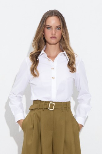 ΠΟΥΚΑΜΙΣΟ ΠΟΠΛΙΝΑ ΜΕ ΔΙΑΚΟΣΜΗΤΙΚΑ ΚΟΥΜΠΙΑ